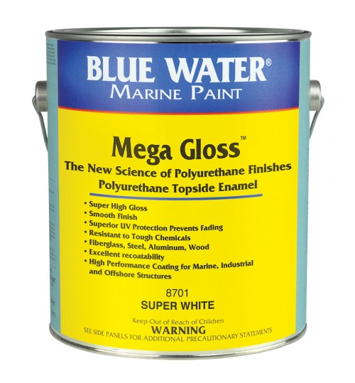 Blue Water Marine Mega Gloss Polyurethane Gallon